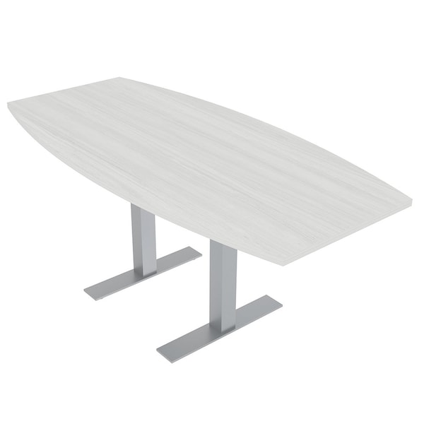 Skutchi Designs 33.5 in W, 71.5 in L, 29 in H, Engineered Wood Top, White HAR-BOT-34x70-T-WHCYPRESS - main